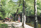 Fishing at Winding River Campground